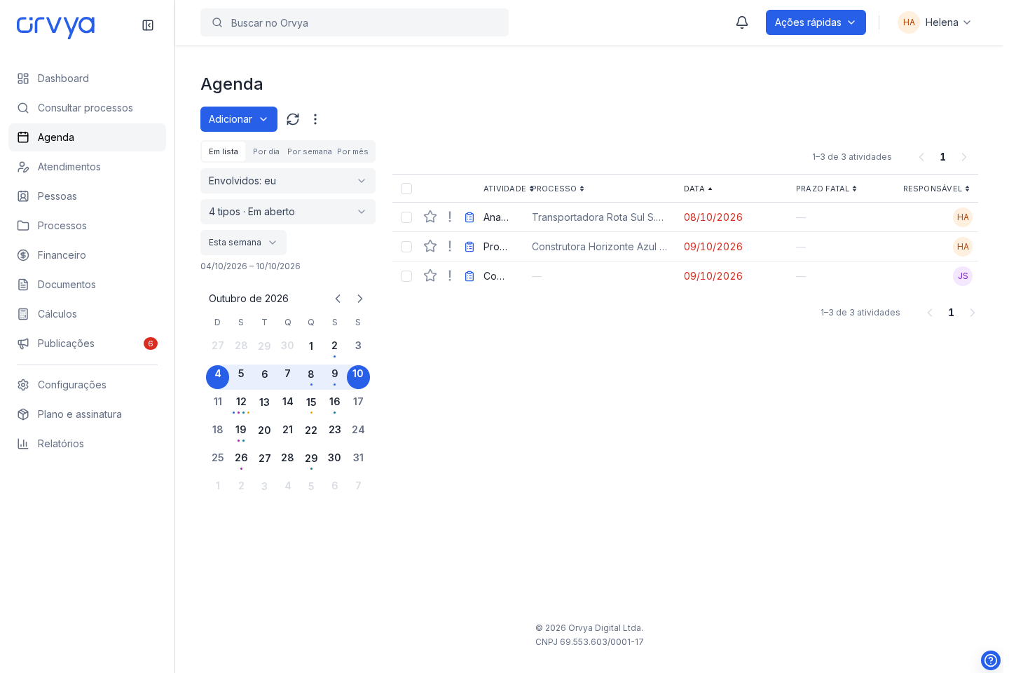 Agenda